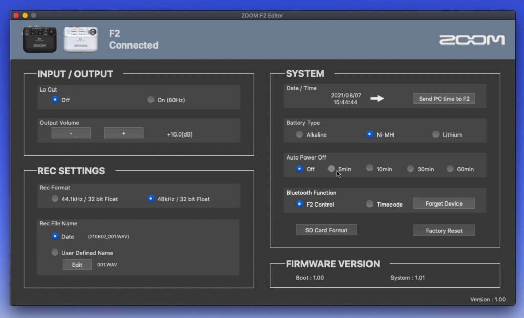 Zoom F2 Field Recorder Review Impressive 32bit float audio!