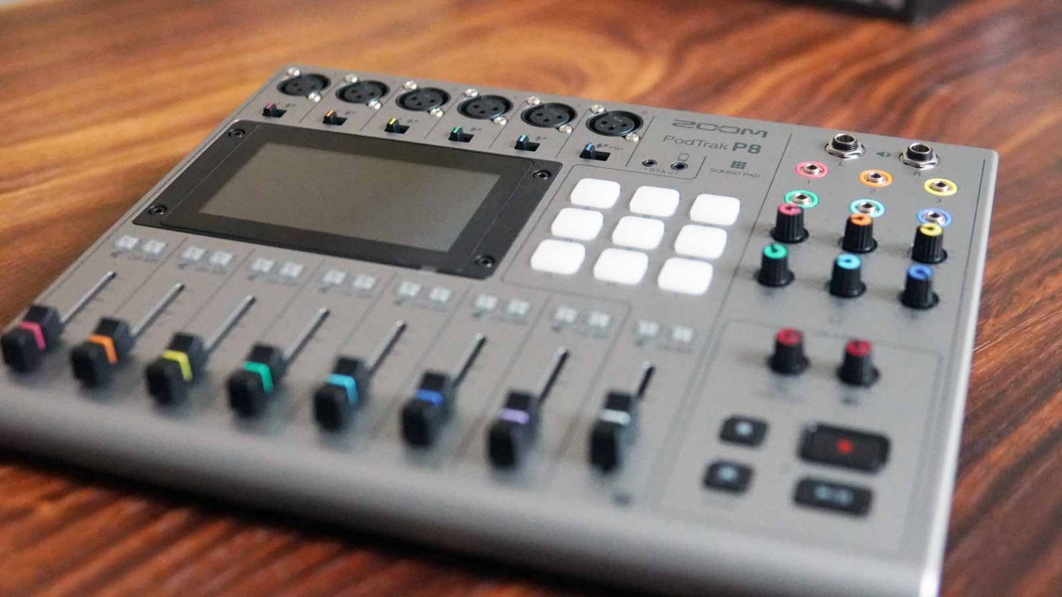 Zoom PodTrak P8 Review A tough fight against the RODECaster Pro